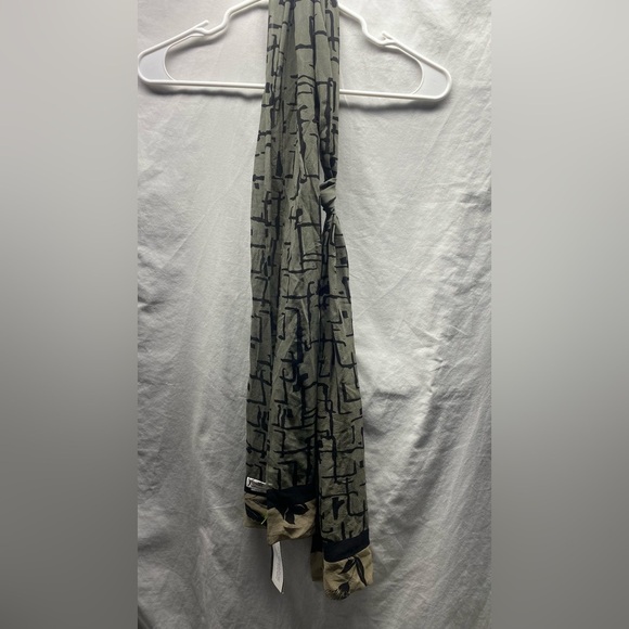 Silk kimono style jacket & scarf NWT sz L - Picture 6 of 8